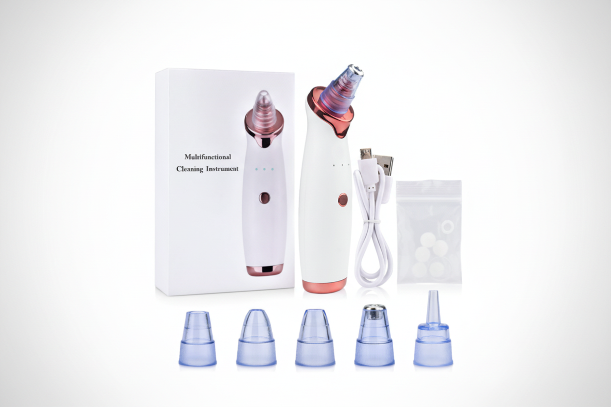 Electric Vacuum Facial Blackhead Remover Machine.