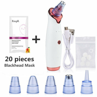 Electric Vacuum Facial Blackhead Remover Machine.